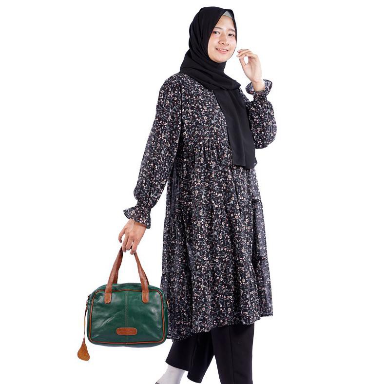 Kenes Leather - Tas Selempang Wanita Kulit Asli - Tas Handbag Alexa All Colors