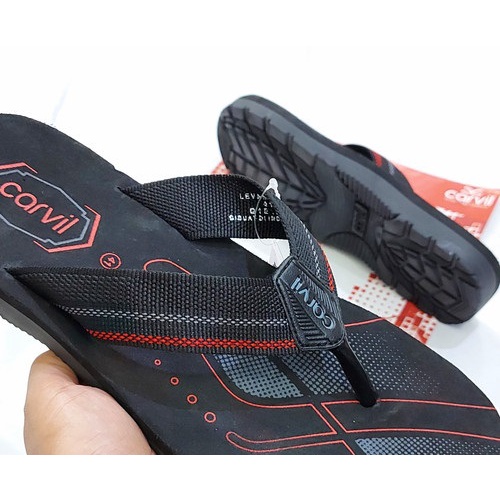 CARVIL Random/Sandal Carvil Jepit/sandal pria/andal wanita/sandal kasual/sandal termurah/sandal karet/diskon/promo/size 38-43