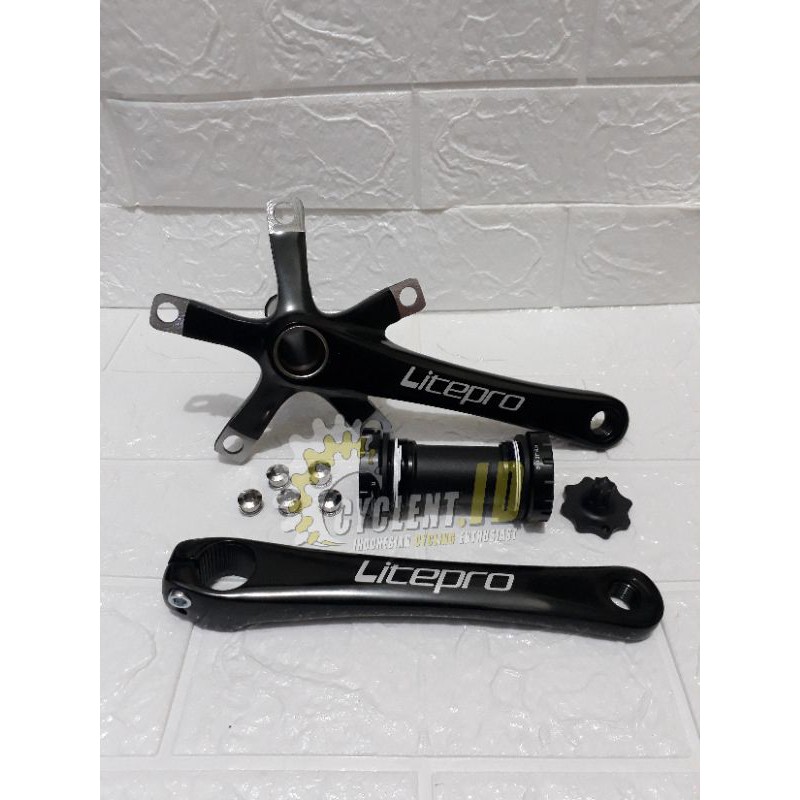 Crank arm Litepro plus original Hollowtech 2 170 BCD 130 Crankset not tiagra