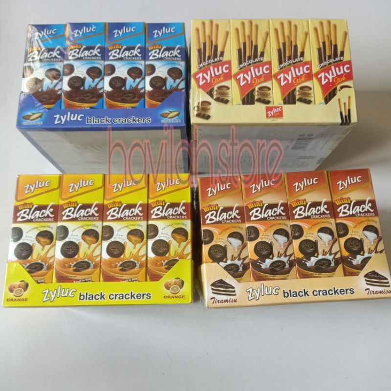 

Zyluc Stick and Crackers / Biskuit Zyluc 20 x 45gr