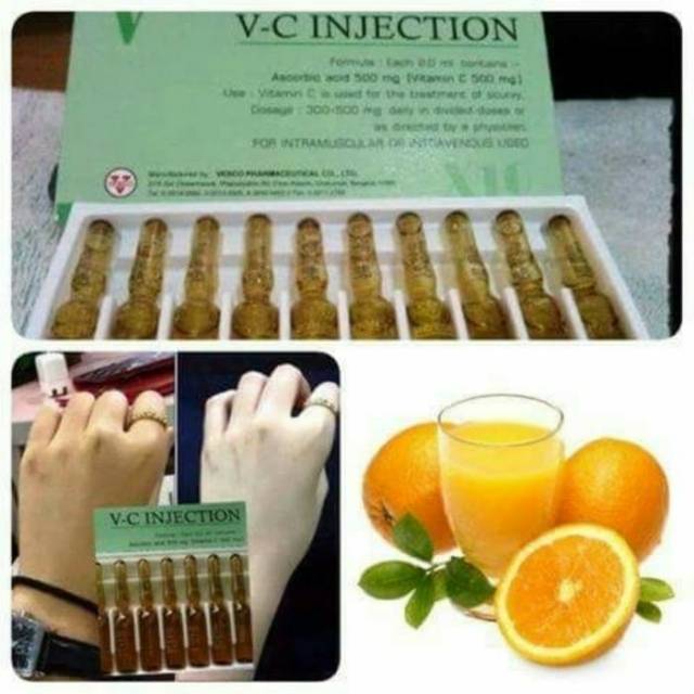 V-C INJECTION vitamin pemutih
