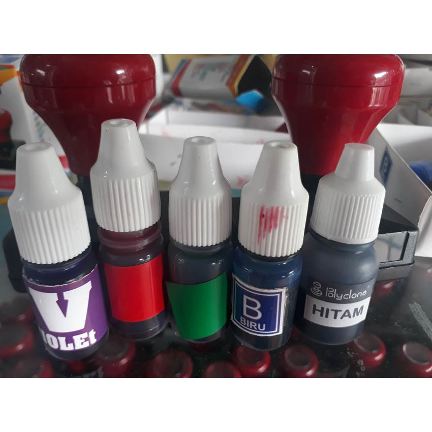 

tinta stempel otomatis/flash