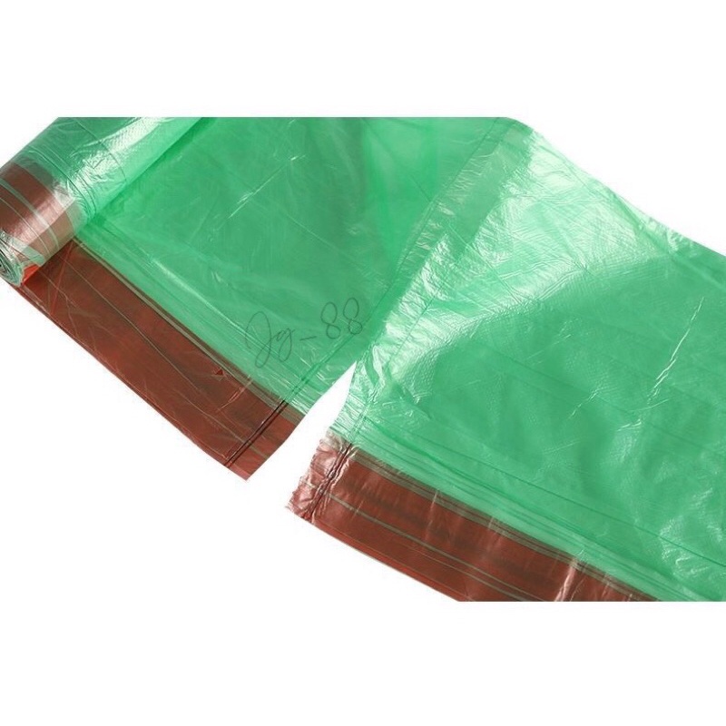 kantong sampah roll ukuran 45x50cm isi 15 kantong sampah tali serbaguna kantong sampah tebal organik plastik