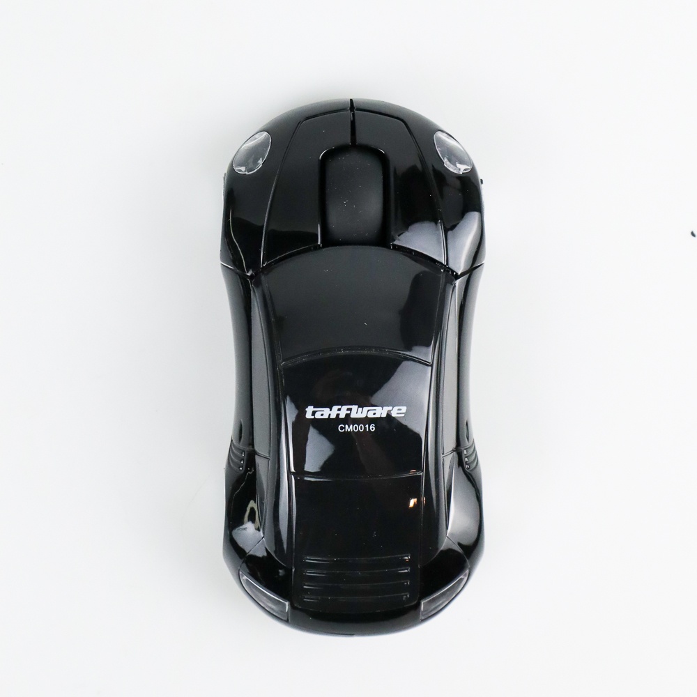 Taffware Wireless Optical Mouse Model Mobil Supercar - CM0016 - Black