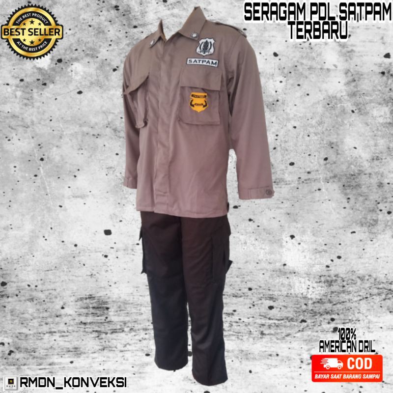 SERAGAM PDL SATPAM TERBARU - SERAGAM SECURITY PDL - STYLAN PDL TERBARU