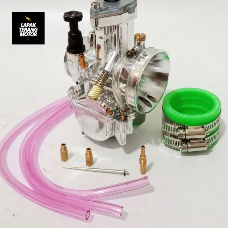Karburator Karbu PWK BLACK Series / HITAM CHROME ukuran 26 - 28 - 30 - 32 - 34 CPO ORIGINAL-5