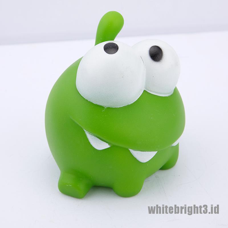 (white3) Mainan Boneka Kodok Karet Vinyl Dengan Tali Untuk Anak