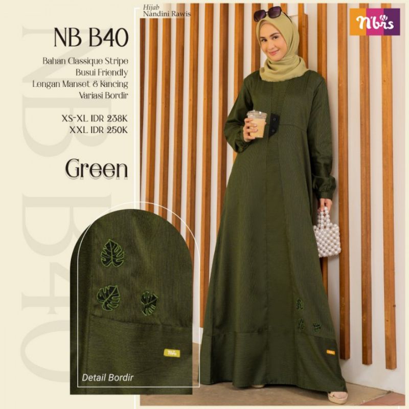 Gamis NB B40 by Nibras