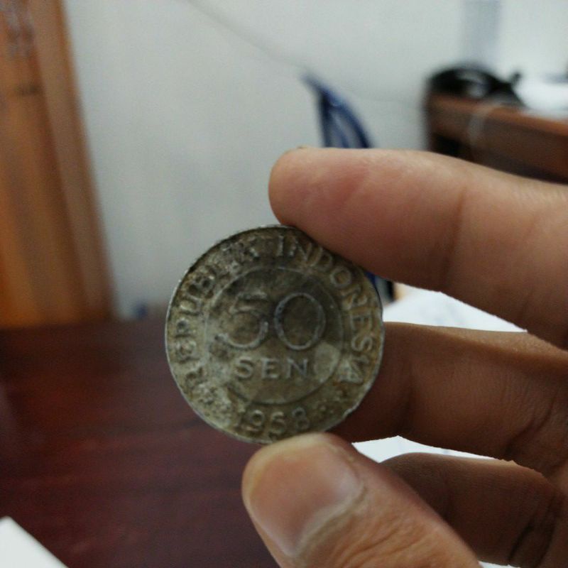 Uang antik Rupiah 50 Sen