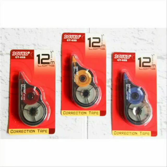 

Tip-ex Roll Joyko 522 Correction (PCS)