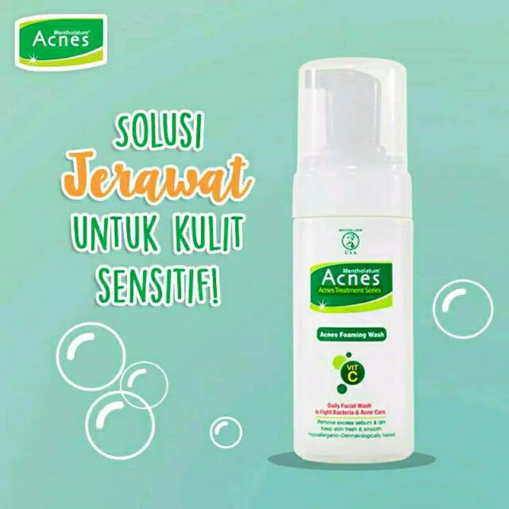 Acnes Foaming Wash 100ml (100% Original)