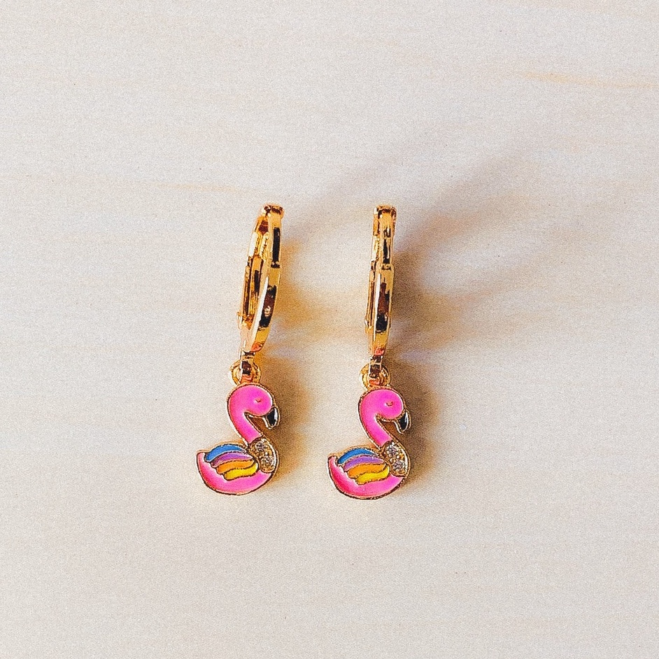 Anting Anak Terbaru / Anting Anak Xuping Model Flamingo Gold Xuping