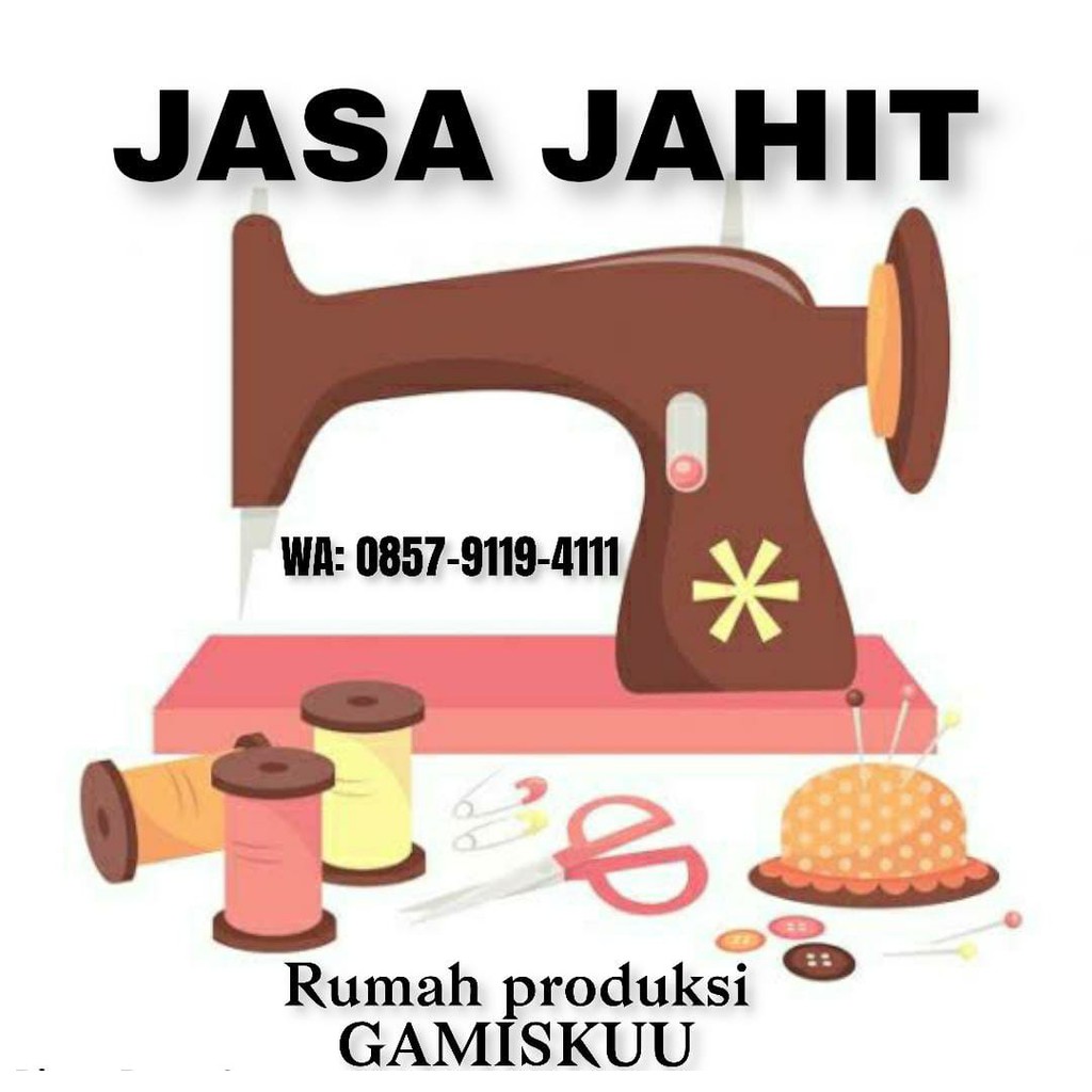 Penjahit gamis online, jahit seragam online