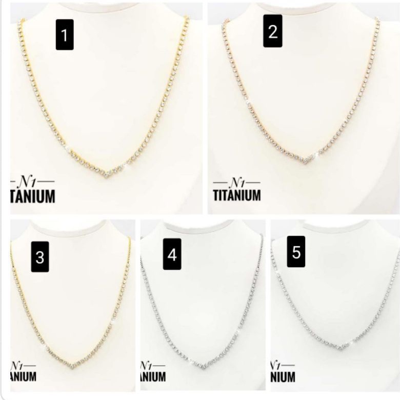 Kalung Aurel Best Seller Titanium VVC21