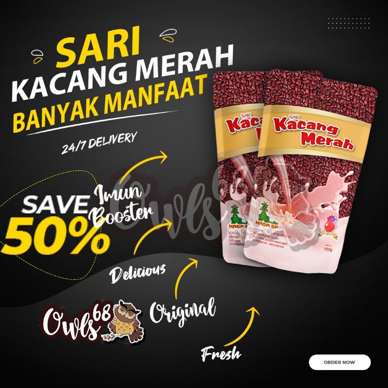

PROMO DAPAT 2 - Sari Susu Kacang Merah Bubuk 150g Obat Minuman Suplemen Diet Kanker Jantung Diabetes