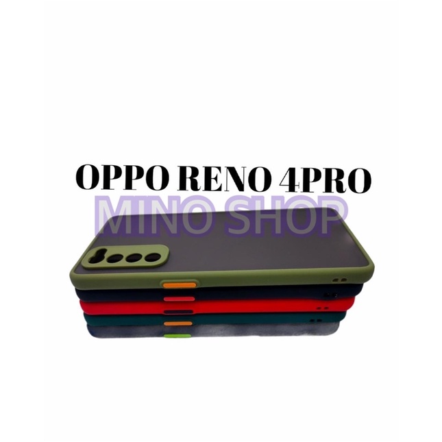 SOFTCASE OPPO RENO 4 PRO - HARDCASE DOVE MYCHOICE PLUS PELINDUNG KAMERA - AERO CASE