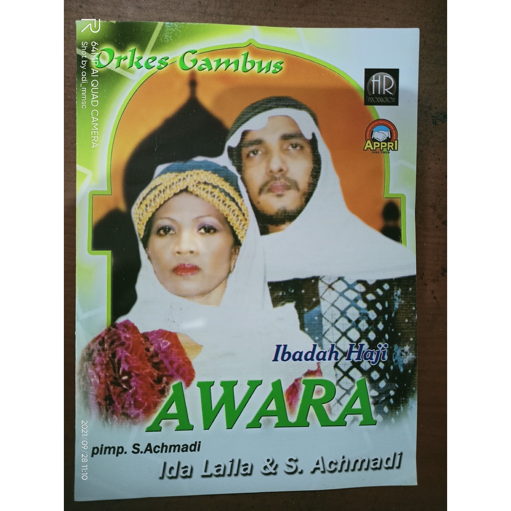 VCD ORIGINAL GAMBUS OM AWARA IDA LAILA ft. S.ACHMADI Prod.HR Pro