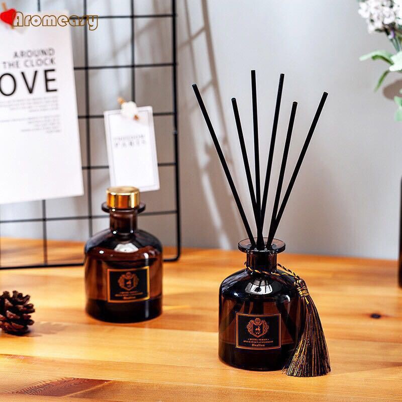 REED DIFFUSER AROMA PARFUM PENGHARUM RUANGAN AROMATHERAPY ESSENTIAL OIL LEMON SANDALWOOD ROYAL