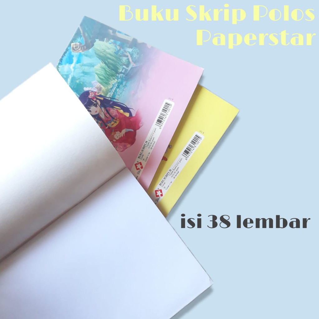 

Buku Skrip Polos Paperstar Ukuran A5