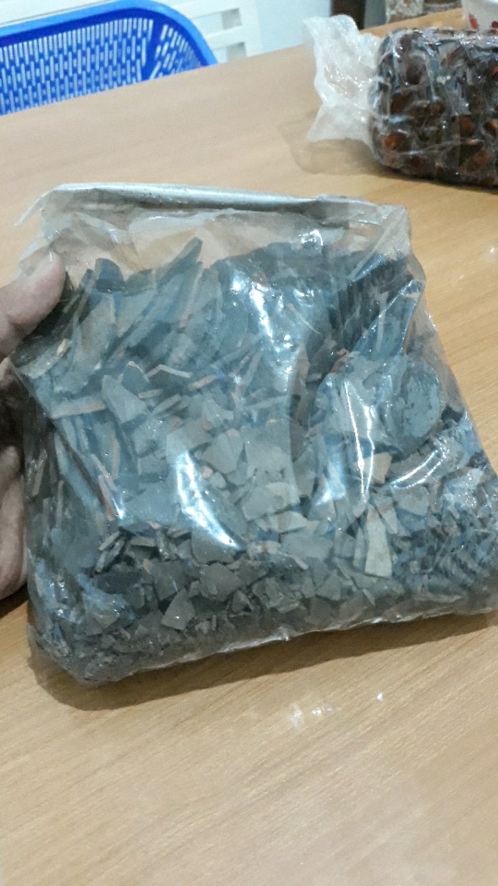 Ampo 1kg - Tanah Liat Yang Sudah Disangrai Bentuk Coin - Praktis