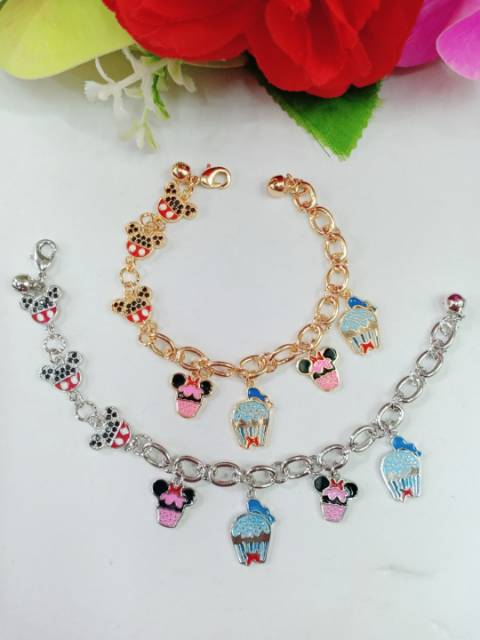 Gelang Mickey minny kombinasi