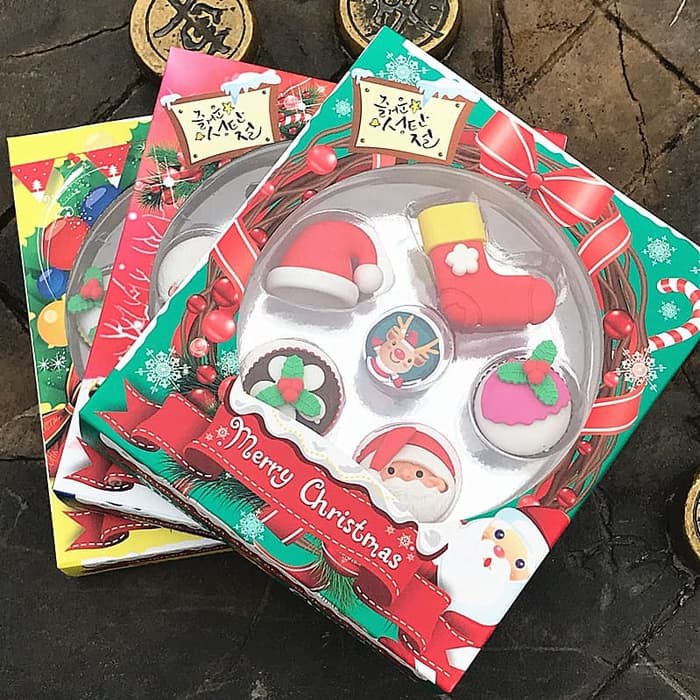

Penghapus santa claus kado natal Christmas gift