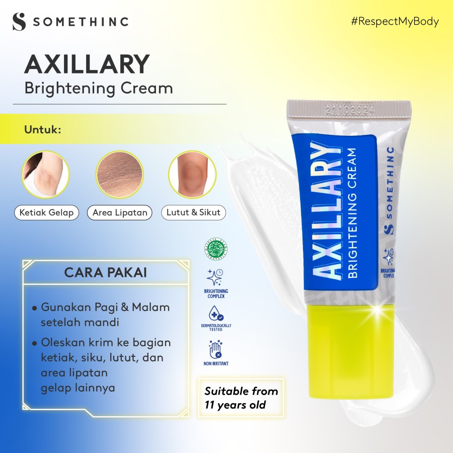 BISA COD - SOMETHINC Axillary Brightening Cream - Pencerah Pemutih Ketiak dan Area Lipatan