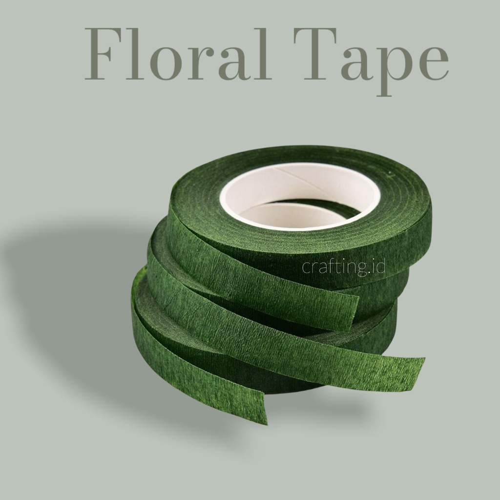 FLORAL TAPE / ISOLASI BUNGA