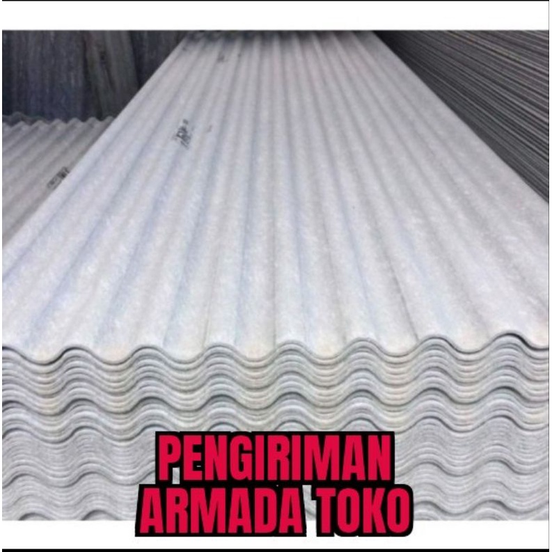 asbes djabesmen gelombang kecil&nock/nok asbes