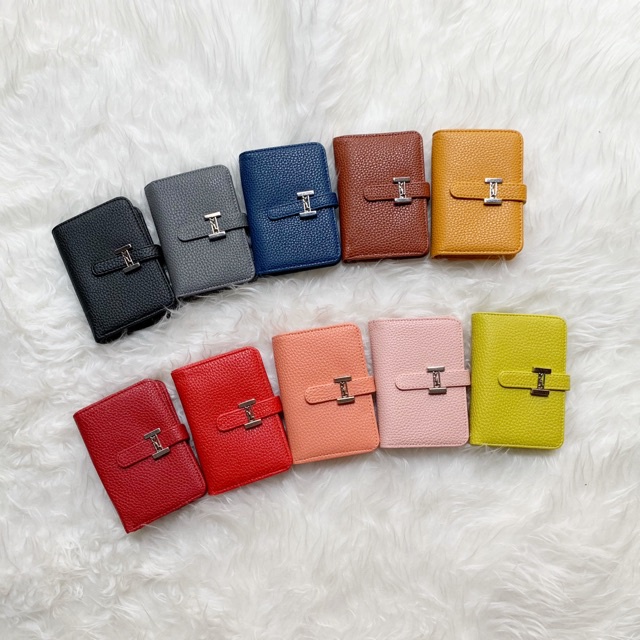 Dompet LIPAT 3 MINI 13cm kartu batam import murah free box