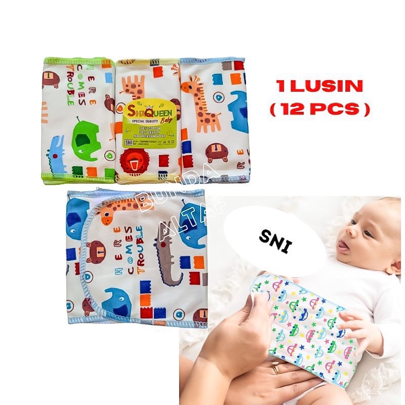 12 Pcs Gurita Bayi Instan Motif SNI Shaqueen [ Bunda Altaf ]