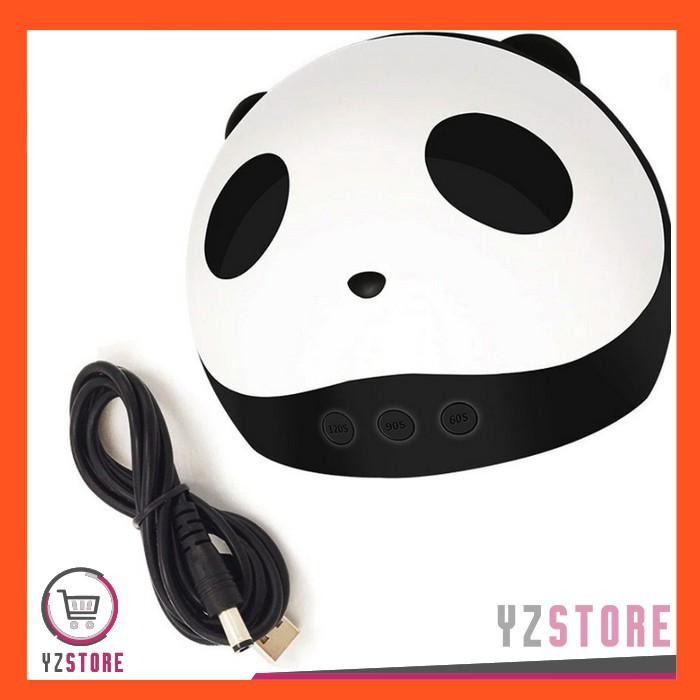 Pengering Kutek Kuku Gel 36W Lampu UV LED Nail Art Dryer Panda Design YZ15