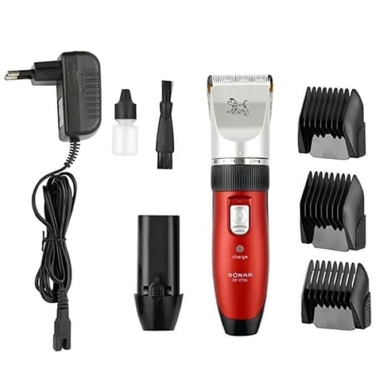 Professional Pet Clipper Sonar SN-270A / Cukuran Hewan Charge