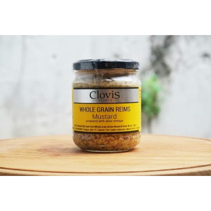 

CLOVIS WHOLE GRAIN REIMS MUSTARD 200GR