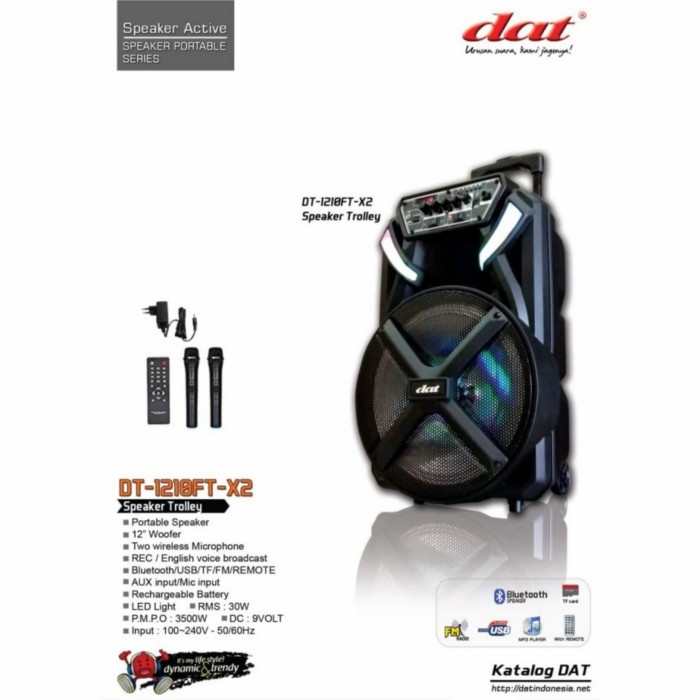 Portabel speker meeting original dat dt 1210 ftx2