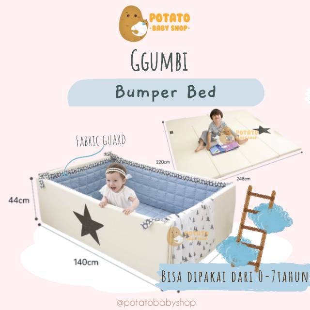 Ggumbi Lucky Star Bumper Bed