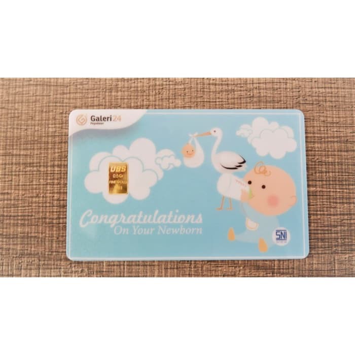 

Galeri 24 Logam Mulia Gift - New Born 0.5 gr