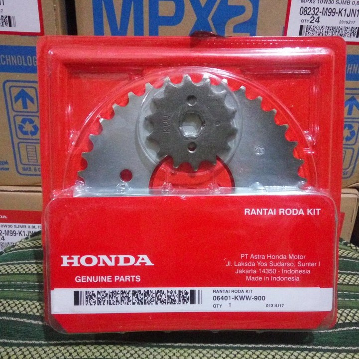 Gir Set / Gear set - Revo FIT Blade New Asli Honda 06401KWW900