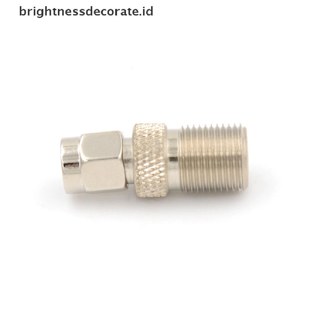 Adapter Konektor Tipe F Female Ke Sma Male Plug Coaxial Warna