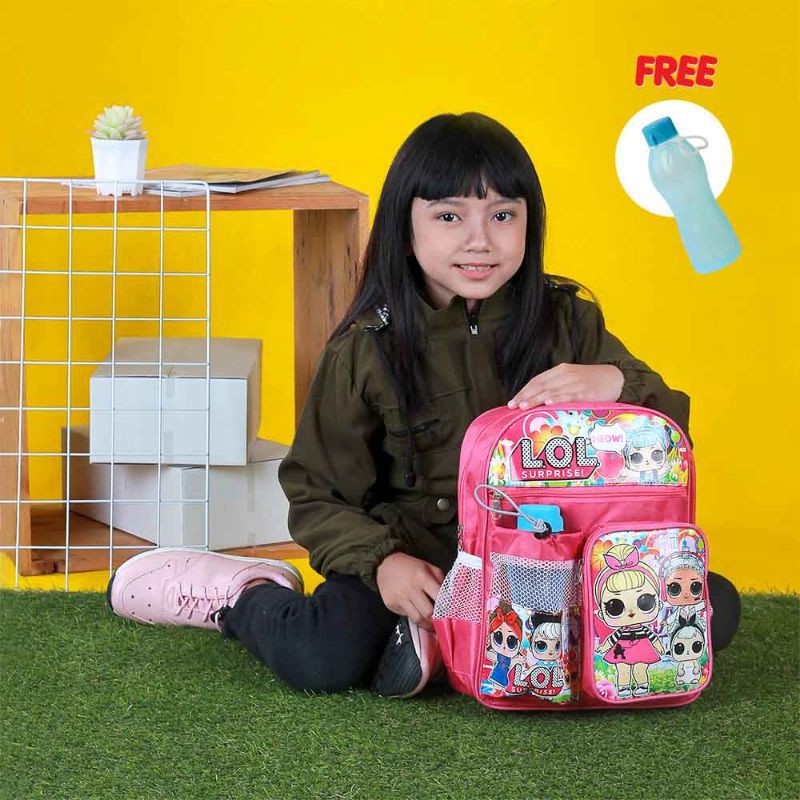 ARGL Tas Ransel Tas Punggung Anak Perempuan Tas LOL Tas Sekolah Anak TK SD