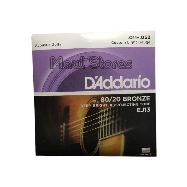 Senar Gitar Akustik D'addario String EJ13 EJ15 EJ16 EJ26