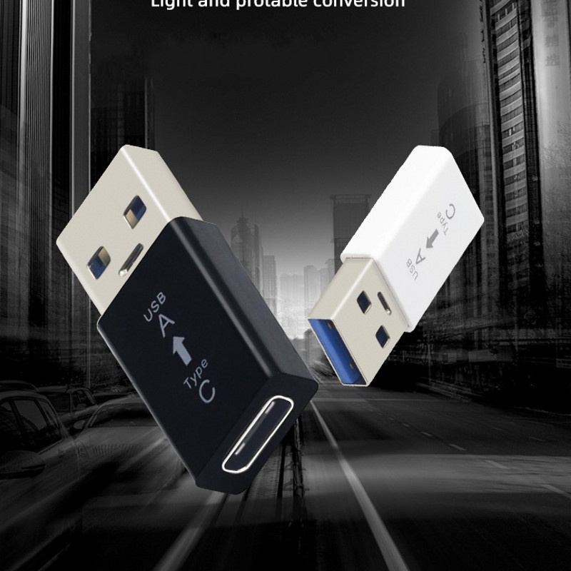 1pc Adapter Konverter Konektor USB 3.0 Male Ke USB 3.1 Tipe-c Female