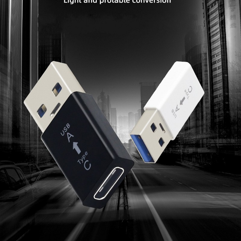 1pc Adapter Konverter Konektor USB 3.0 Male Ke USB 3.1 Tipe-c Female