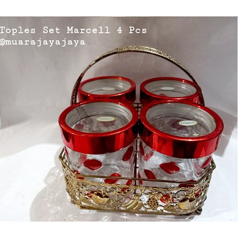 Toples Set Marcell l Toples Mete I Toples Kacang Arab Toples Kurma (1set @ 4 pcs)