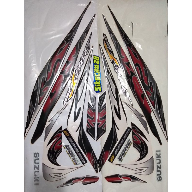 striping stiker satria fu 2011