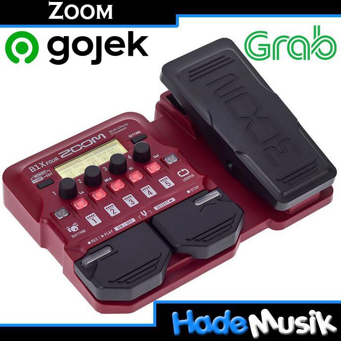 Multi Efek Bass Zoom B1X Four