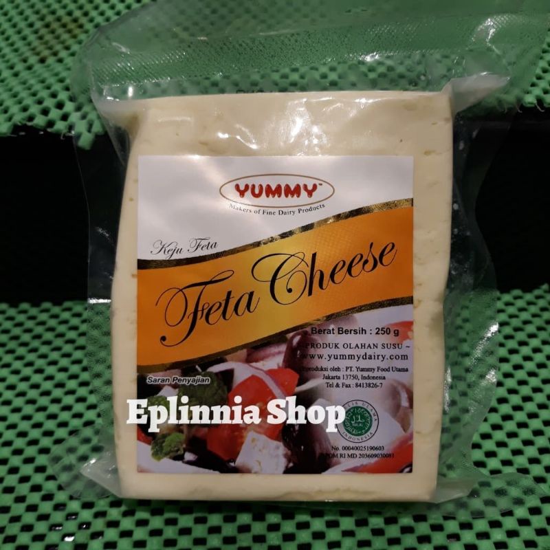 

Yummy Fetta Cheese 250 gr - Keju feta