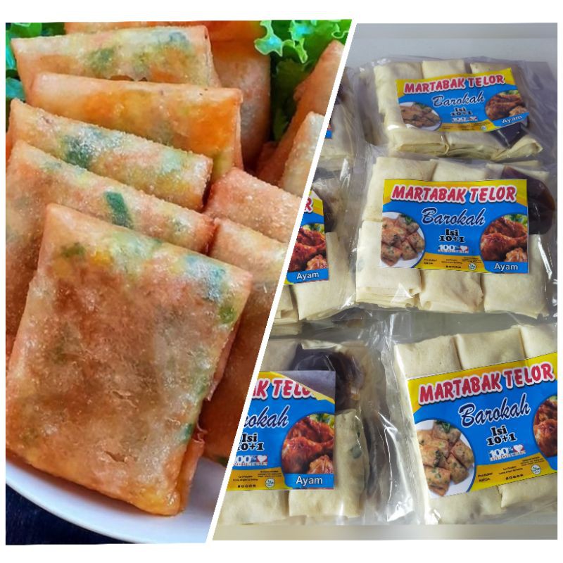 

Martabak Telur Rasa Ayam 10+1pcs