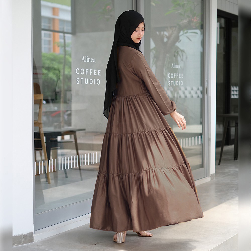 Amanda Long Dress Rayon Premium