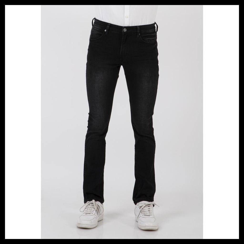 {BISA COD} Wrangler Vegas Jeans Black Vegassm7Bc02P20 TERBAIK Kode 760